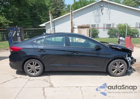 2018 Hyundai Elantra Value Edition из США, поврежденный, VIN 5NPD84LF4JH215340